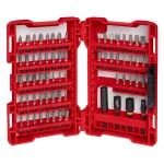 Milwaukee SHOCKWAVE 65-Piece Impact Driver Bit Set, Custom Alloy76 Steel thumbnail 1