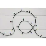 Home Accents Holiday 600-Light Multi-Color LED Micro Dot Fairy String Lights, 157 ft, Green Wire thumbnail 2