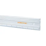 POWERTEC 38 in. Anodized Aluminum Straight Edge Ruler, Dual Metric and SAE Calibrations thumbnail 2