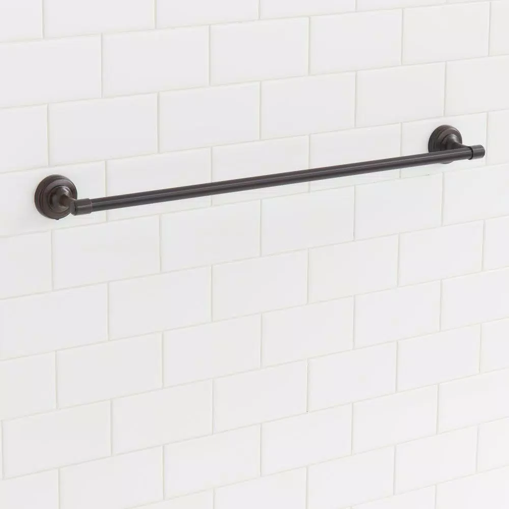 Glacier Bay Keegan 24 in. Towel Bar, Oil Rubbed Bronze, Transitional Style