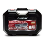 Husky 125-Piece Mechanics Tool Set with 144-Position 1/4 in. and 3/8 in. Drive Ratchets thumbnail 4