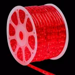 Wintergreen Lighting 150 ft. Red LED Rope Light Kit, Dimmable & Weather Resistant thumbnail 1