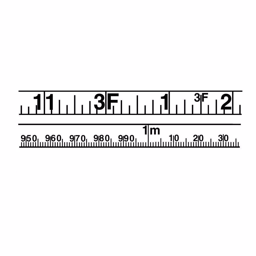 Lufkin Banner Series 10 mm x 98.43 ft Yellow Clad Steel Long Tape Measure