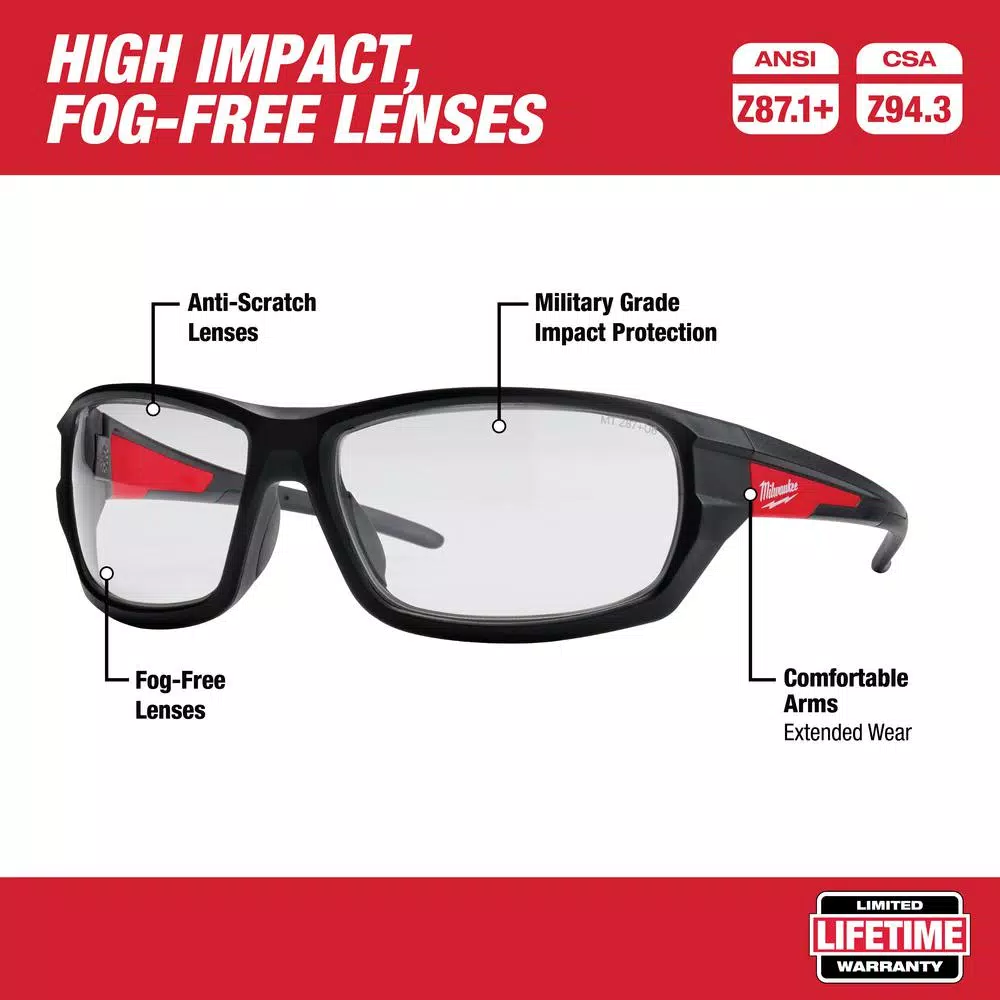 Milwaukee M18 FUEL 18-Gauge Brushless Cordless Gen II Brad Nailer & Safety Glasses Kit