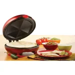Brentwood Appliances TS-120 8-Inch Nonstick Quesadilla Maker, 900W, Red thumbnail 7