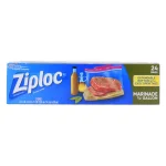 Ziploc Brand 0.5 Gallon Expandable Bottom Resealable Slider Bags, 12-Pack (24 Bags Total) thumbnail 5