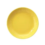 Unbranded Kutahya Ivy Collection 16-Piece Yellow Embossed Earthenware Dinnerware Set, Service for 4 thumbnail 4