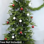 Sunnydaze Decor Red and White Merry Medley Shatterproof Plastic Christmas Ornament Set, 24-Piece thumbnail 5