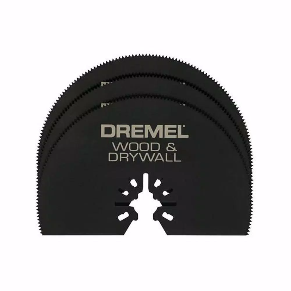 Dremel Multi-Max 3 in. Universal Wood and Drywall Oscillating Saw Blades, 3-Pack