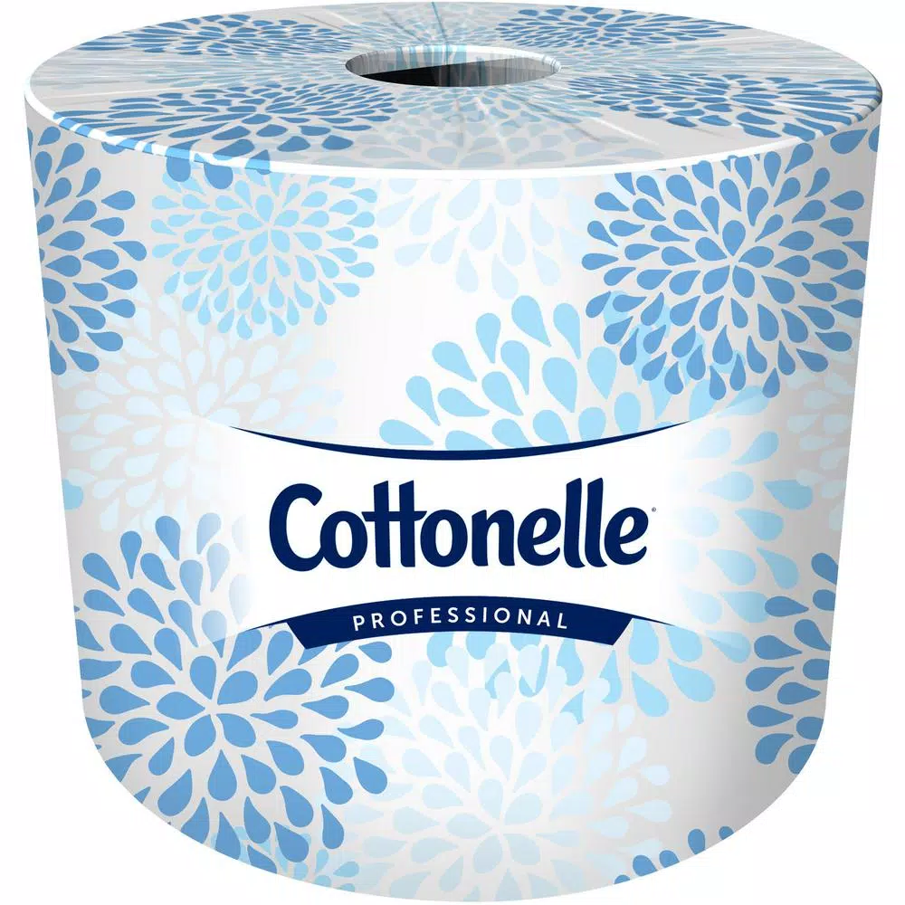 Kleenex Cottonelle 2-Ply White Bathroom Tissue, 451 Sheets per Roll, 20 Rolls per Carton
