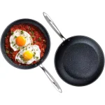 Granitestone Pro 2-Piece Hard Anodized Aluminum Diamond Infused Nonstick Fry Pan Set, 10 in. & 11.5 in. thumbnail 2