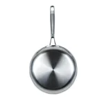 MasterPan Chefs Series 11 in. Stainless Steel Nonstick Frying Pan, Tri-Ply Induction Compatible thumbnail 3