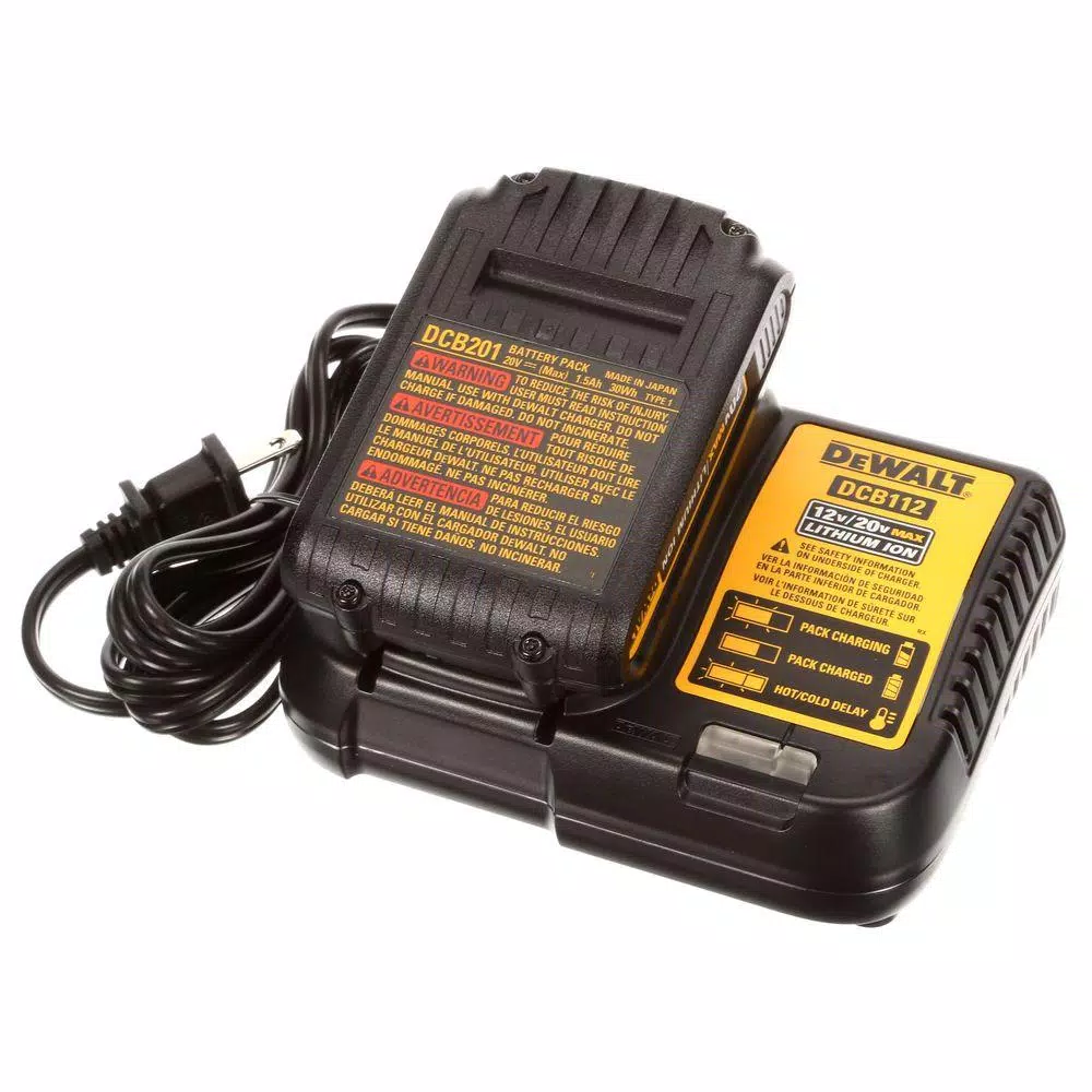 DEWALT 20V MAX Cordless 3/8 in. Right Angle Drill/Driver Kit with 1.3Ah Battery, Charger & Bag