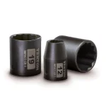TEKTON 1/2 in. Drive 11-32 mm 12-Point Shallow Impact Socket Set, 14-Piece thumbnail 2