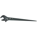 Klein Tools 16 in. Adjustable Construction Wrench, 1-1/2 in. Capacity thumbnail 2