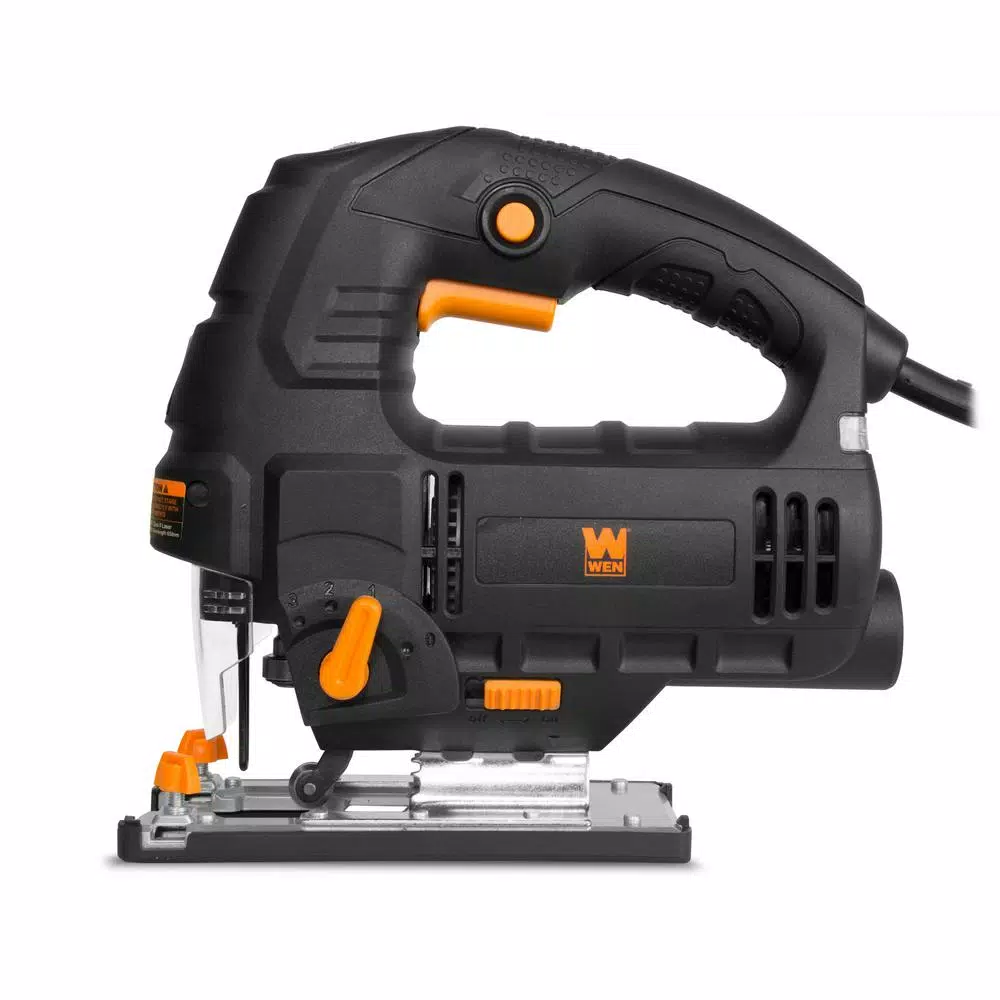 WEN 6.6 Amp Variable Speed Orbital Jigsaw with Laser Guide and LED Light