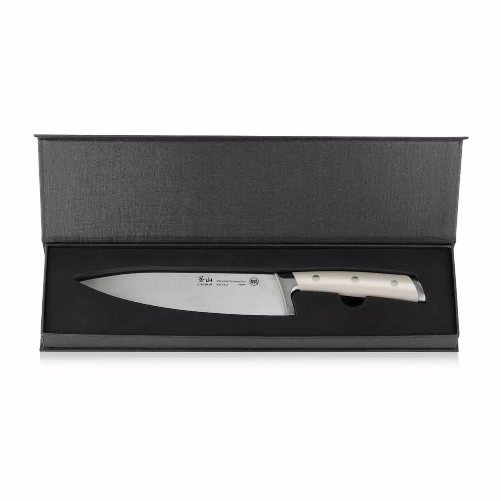 Cangshan S1 Series 8 in. Chef's Knife, Full Tang German X50Cr15MoV Stainless Steel