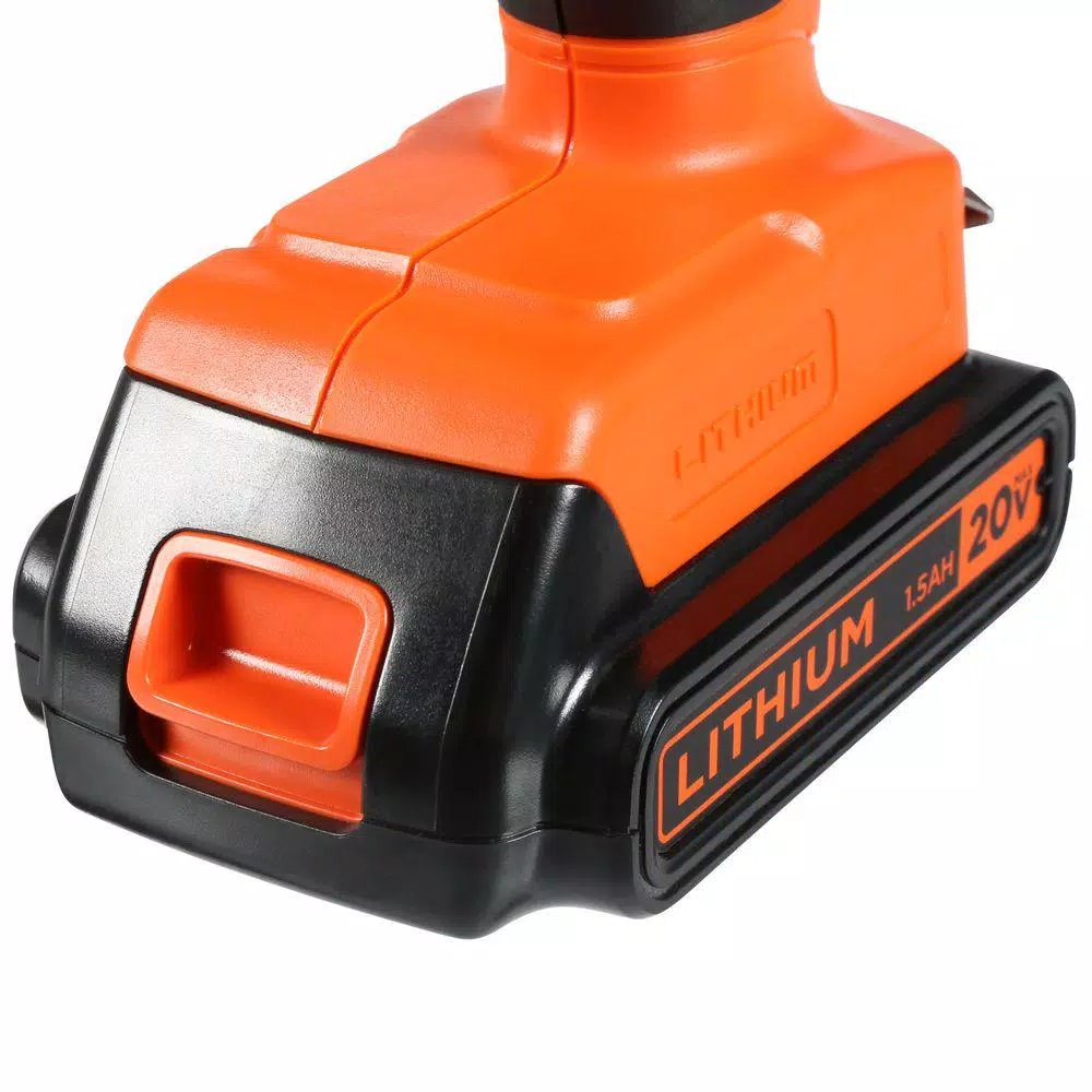 BLACK+DECKER 20V MAX Lithium-Ion Cordless Drill and 66-Piece Hand Tool Project Kit