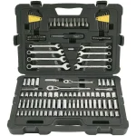 Stanley 145-Piece Mechanics Tool Set with 1/4 in. and 3/8 in. Drive Ratchets thumbnail 6