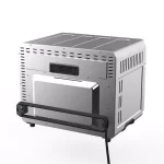 MegaChef 1800W 10-in-1 Digital Countertop Toaster Oven with 360° Hot Air Convection, 25L Capacity, Silver thumbnail 3