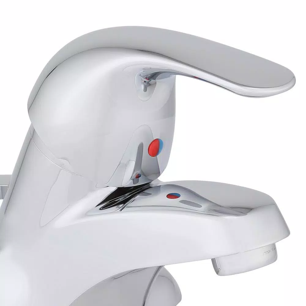 Moen Adler 4 in. Centerset Single-Handle Bathroom Faucet, Chrome (2-Pack)