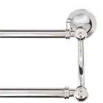 Delta Silverton 24 in. Double Towel Bar, Polished Chrome thumbnail 3