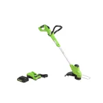 Greenworks 24V Cordless TORQDRIVE String Trimmer with 2.0 Ah Battery and Charger, 12 in. Cutting Path thumbnail 7