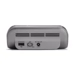 iHome Sleek Digital Alarm Clock with Qi Wireless Charging and USB Port, Designer Fabric Finish thumbnail 3