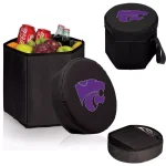 Picnic Time Kansas State Wildcats 12 Qt. Bongo Collapsible Soft-Side Cooler - Black thumbnail 2