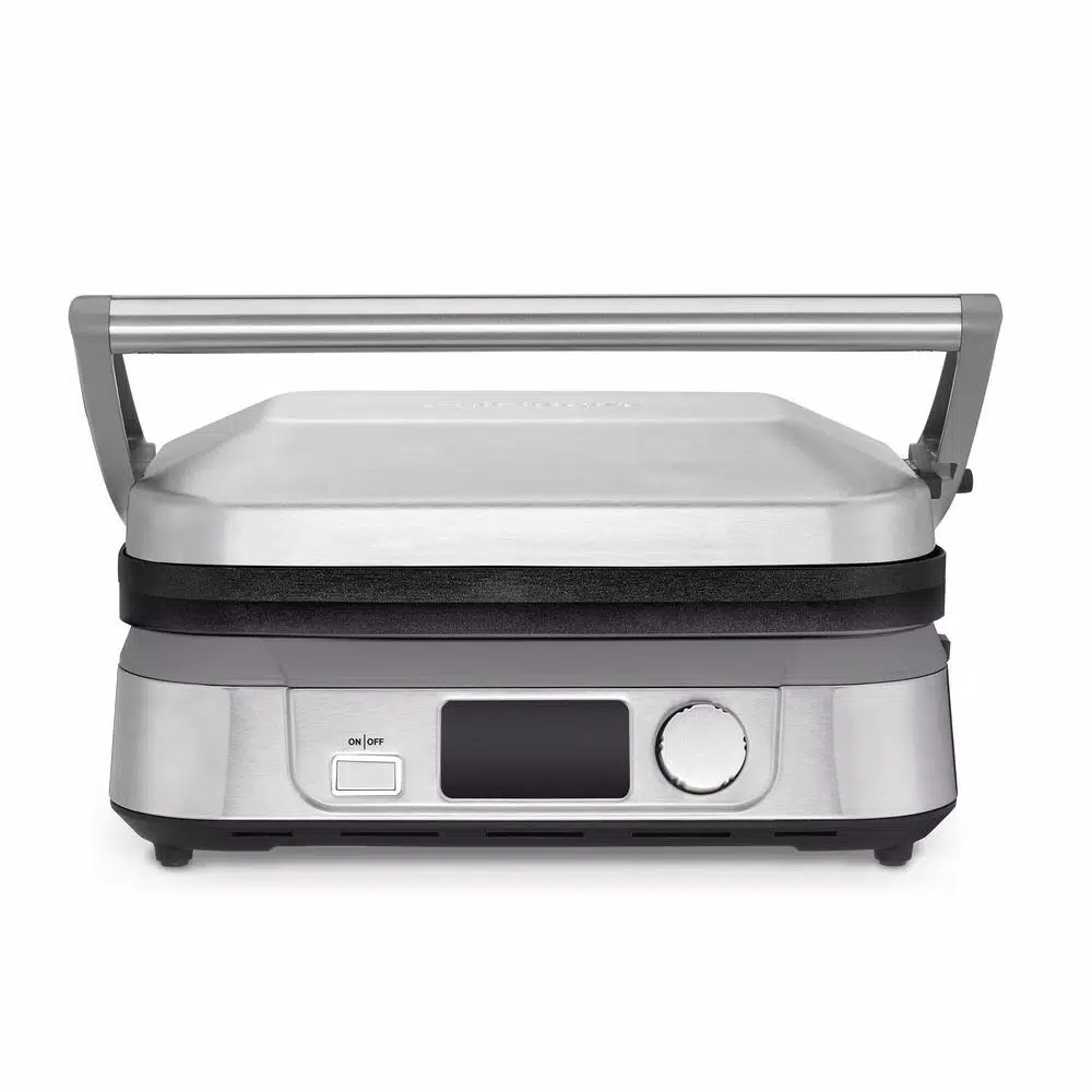 Cuisinart Griddler 5 Brushed Stainless Steel 5-in-1 Panini Press and Griddle