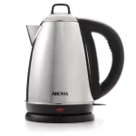 Aroma Hot H20 X-Press 6-Cup Stainless Steel Cordless Electric Kettle thumbnail 1
