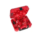 Milwaukee BIG HAWG Carbide Hole Saw Kit, 10-Piece Set thumbnail 1