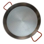 IMUSA 15 in. Aluminized Carbon Steel Paella Pan, Silver thumbnail 2