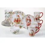 Certified International A Christmas Story 16-Piece Earthenware Dinnerware Set, Service for 4 thumbnail 1