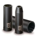 TEKTON 1/2 in. Drive 11-32 mm 12-Point Deep Metric Impact Socket Set, 14-Piece thumbnail 2