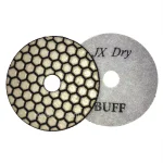 Unbranded JX 4 in. Dry Diamond Polishing Pads Set, 8-Piece Grit Range with White Buff thumbnail 2