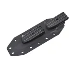 Camillus SKOL 5 in. 1095 High Carbon Steel Fixed Blade Knife with Gut Hook and Micarta Handle thumbnail 7