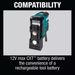Makita 12V MAX CXT Green Beam Self-Leveling Cross-Line & 4-Point Laser Kit (2.0 Ah) thumbnail 5