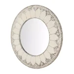 Home Decorators Collection Medium Round Ivory Antiqued Classic Accent Mirror, 31.4 in. thumbnail 6