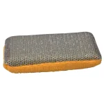Unbranded Multi-Purpose Dual Action Microfiber Scrubbing Sponges, Yellow thumbnail 4