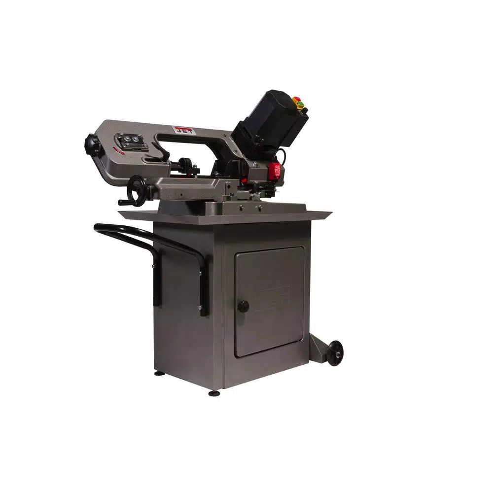 JET HBS-56MVS 5 in. x 6 in. Variable Speed Mitering Horizontal Bandsaw, 0.5 HP, 115 V