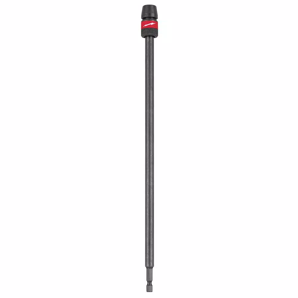 Milwaukee 12 in. 1/4 in. Hex Quick Change Extension - Universal Quik-Lok Bit Extender