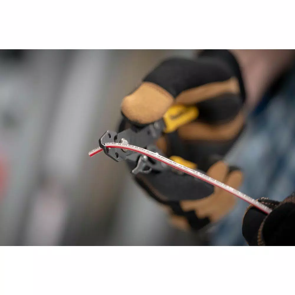 Southwire V-Notch Wire Stripper and Cutter, Multi-Position AWG Dial, 10-26 AWG