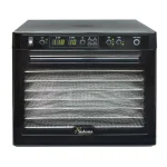 Tribest Sedona Rawfood 9-Tray Black Stainless Steel Digital Food Dehydrator thumbnail 1