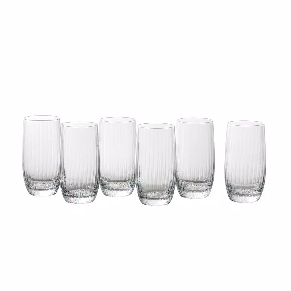 SCHOTT ZWIESEL Fortune Tritan Highball Glasses, 16.9 fl. oz., Clear (Set of 6)