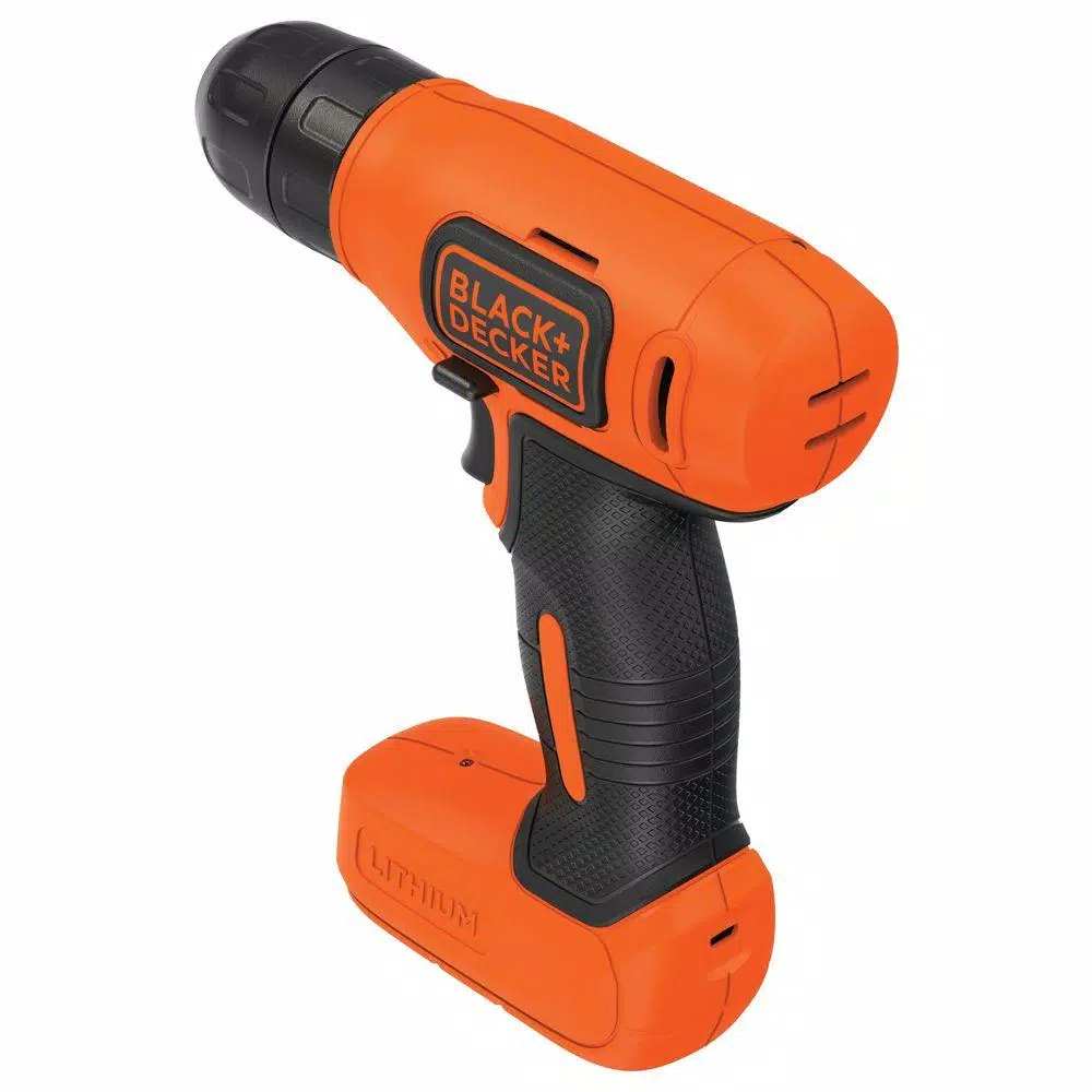 BLACK+DECKER 8-Volt MAX Lithium-Ion Cordless 3/8 in. Drill with Charger