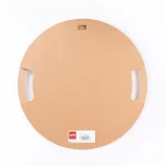P Graham Dunn White Give Us This Day Decorative Round Wood Tray thumbnail 2