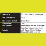 RYOBI 25 cc 2-Cycle Gas Straight Shaft String Trimmer with Ultimate Attachment Kit thumbnail 5