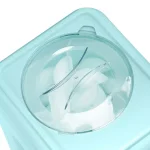 Nostalgia 30W Aqua Blue Retro Snow Cone Maker with Stainless Steel Blades thumbnail 5