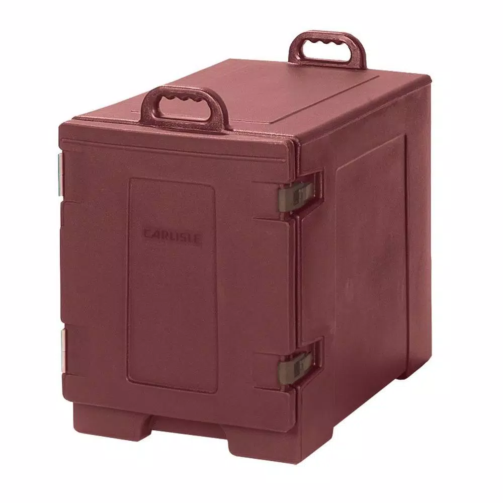 Carlisle Cateraide PC300N End Loading Insulated Pan Carrier, Brick Red